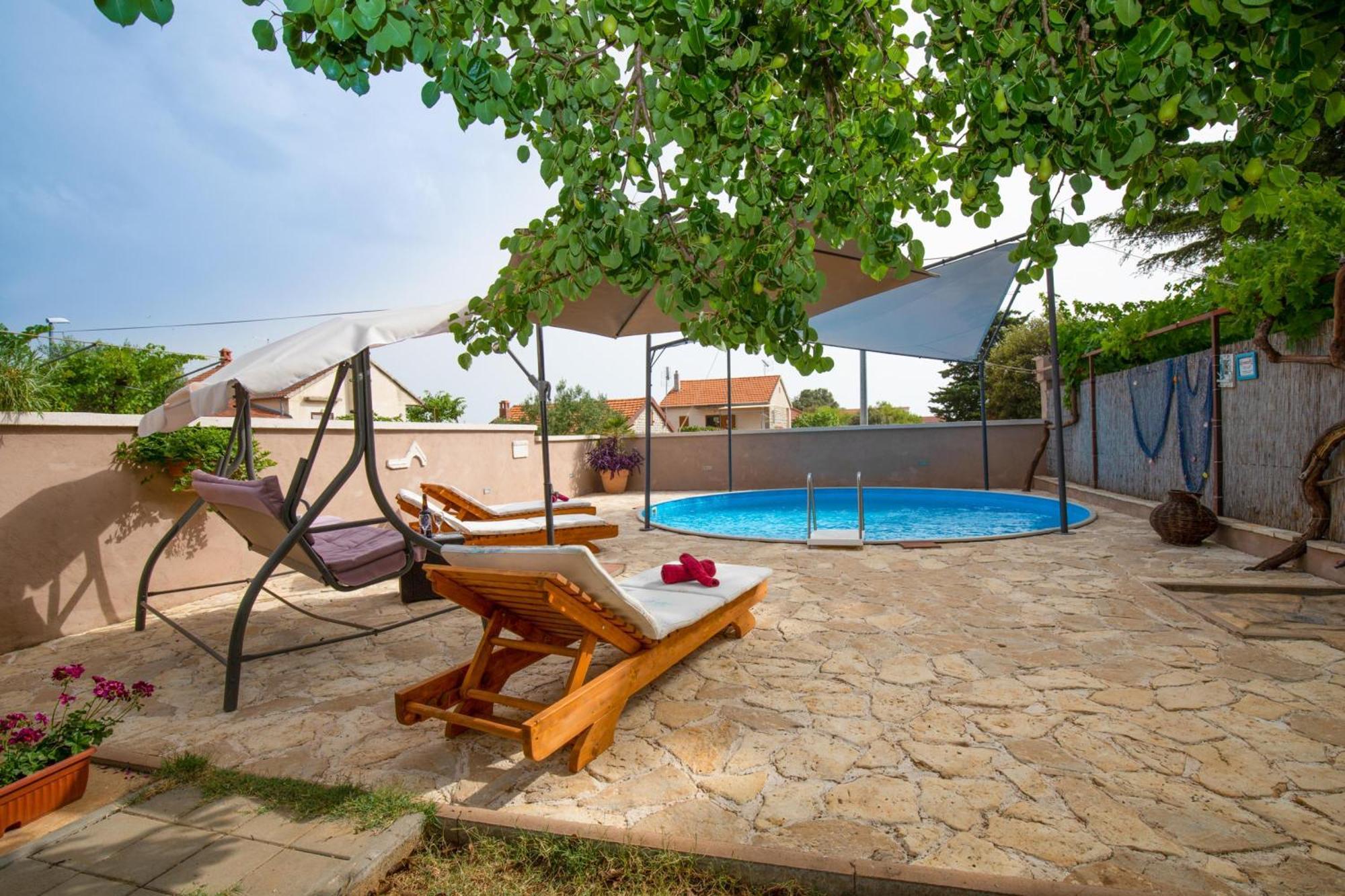 Pool Apartment Bakija 2 - Happy Rentals Pakostane Exterior photo